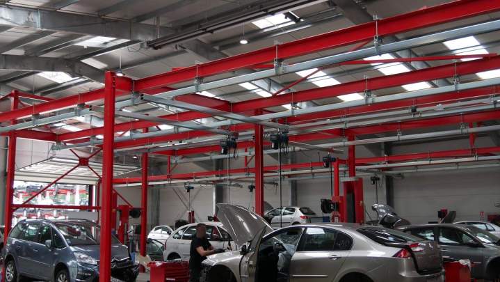  Système de convoyage au sol industriel France