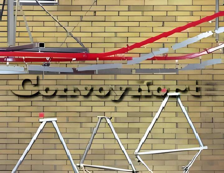 Overhead monorail chain conveyor