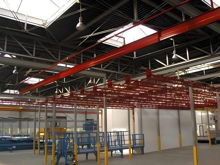 Mobile rolling beam installation France