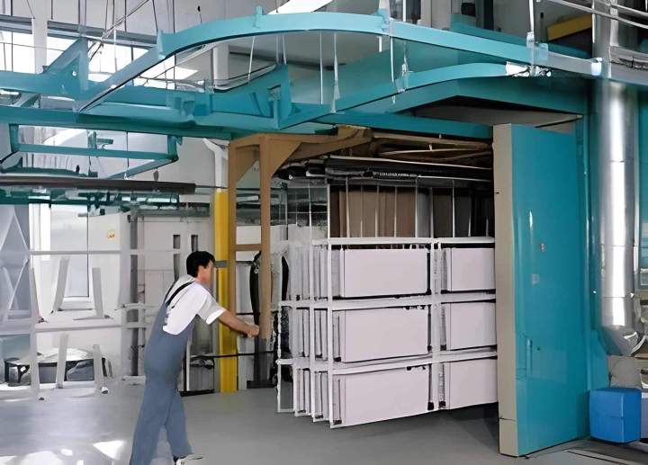 Load handling rolling beam France